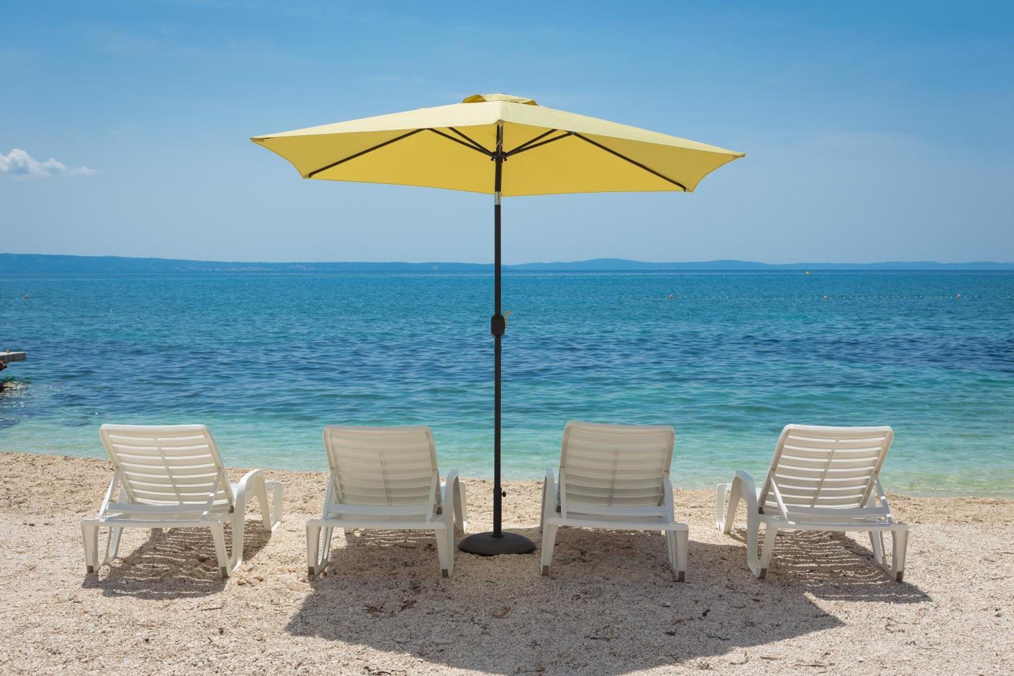Caleta Seaview Suites II - Pool & Jacuzzi ロクヴァ・ロゴズニツァ エクステリア 写真